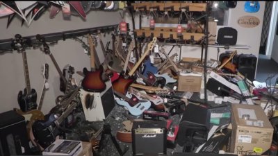 Video shows car slamming into Bonita guitar store – NBC 7 San Diego