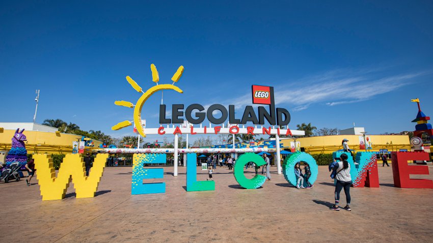 The entrance to Legoland California in Carlsbad