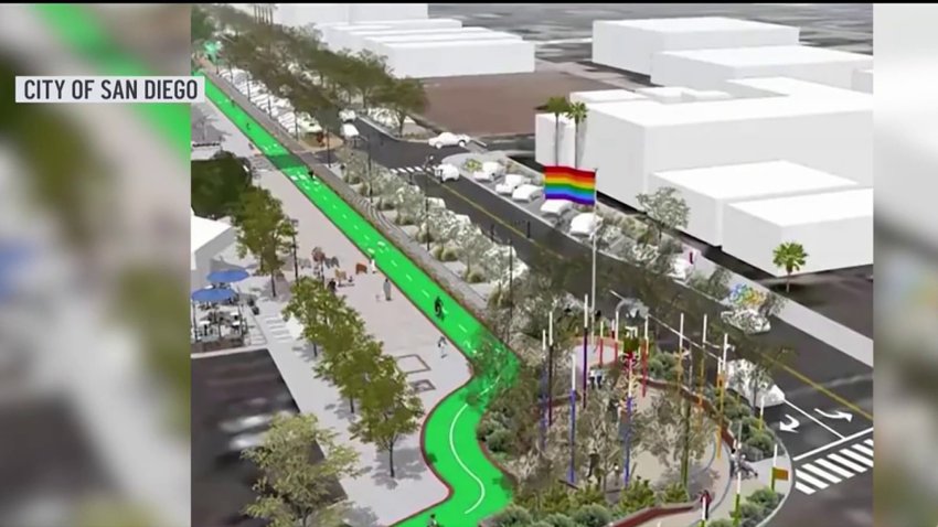 Hillcrest's long-anticipated Normal Street Promenade project is set to break ground in January 2025. (City of San Diego)