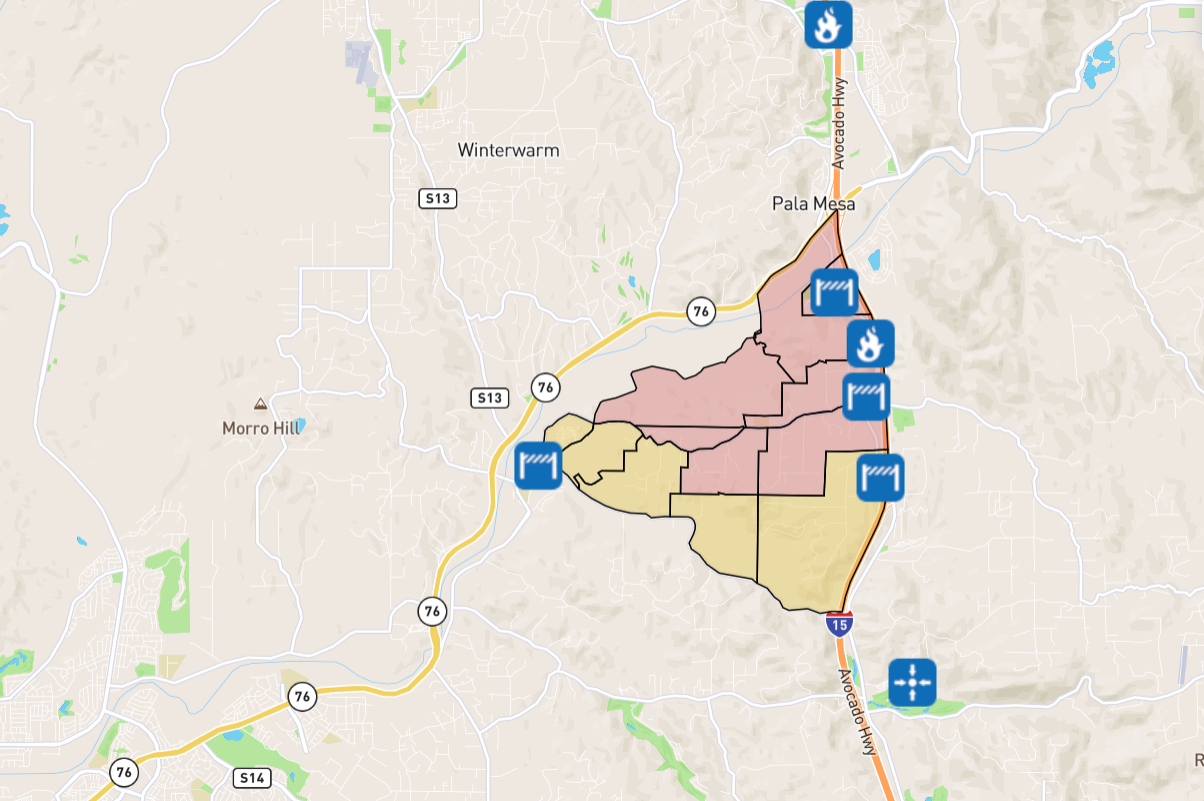 Fires in North San Diego County - Image Cf5469