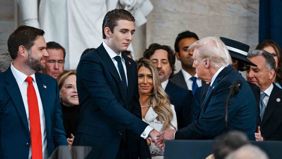 How tall is Barron Trump? NBC 7 San Diego