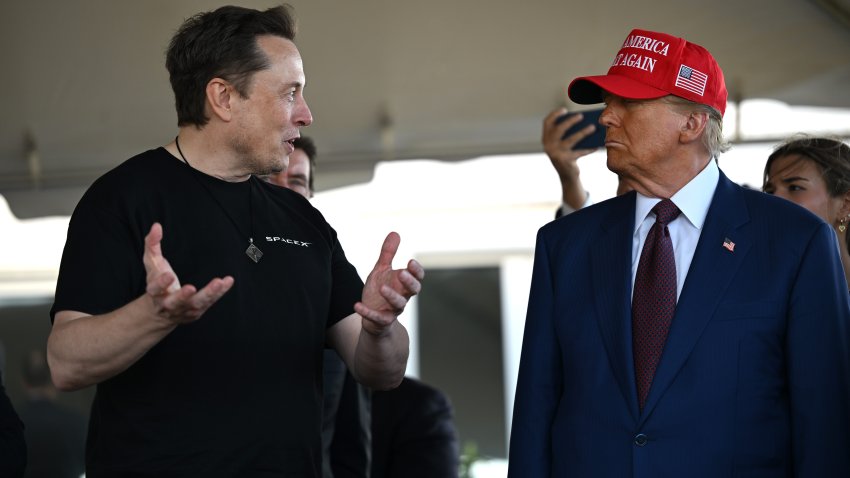 Elon Musk and Donald Trump