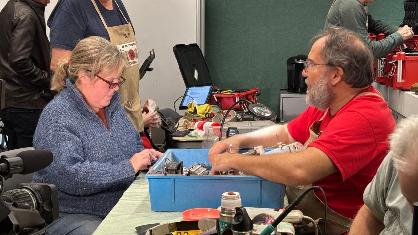 The San Diego Fixit Clinic held an event at the South Chula Vista Library, Feb. 15, 2025.