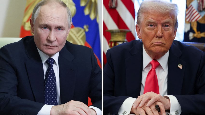 Russian President Vladimir Putin and U.S. President Donald Trump.
