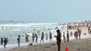 Spring breakers in Fort Lauderdale, Florida