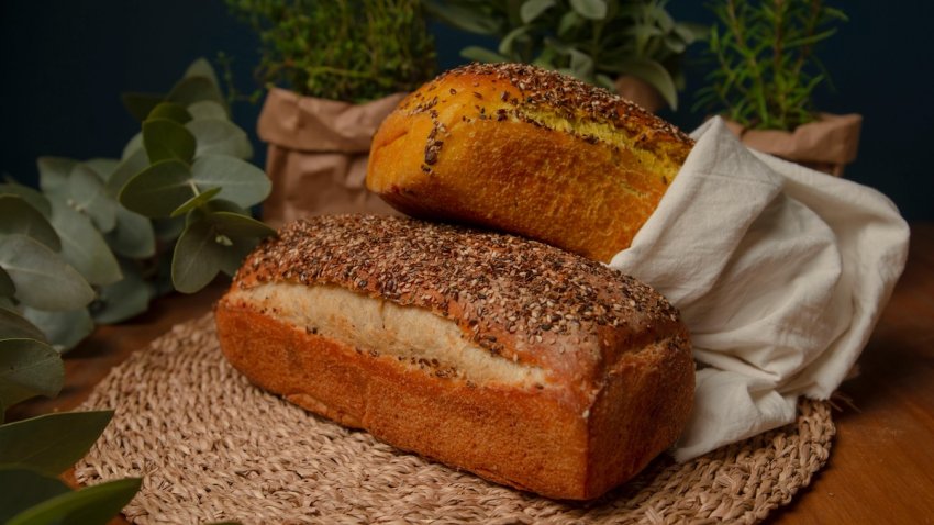 A loaf of bread.