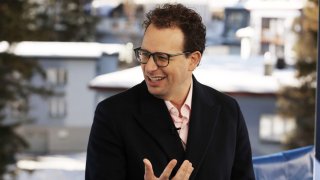 Dario Amodei, Anthropic CEO, speaking on CNBC’s Squawk Box outside the World Economic Forum in Davos, Switzerland on Jan. 21st, 2025.