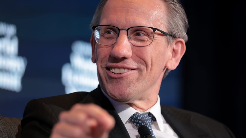 Germany Federal Minister of Finance Jörg Kukies speaks during the Semafor World Economy Summit 2025 at Conrad Washington on April 23, 2025 in Washington, DC.