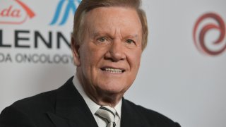 FILE – Wink Martindale arrives at the International Myeloma Foundation 7th Annual Comedy Celebration at The Wilshire Ebell Theatre, Nov. 9, 2013, in Los Angeles.