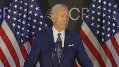 Biden slams Trump administration in first speech since leaving office