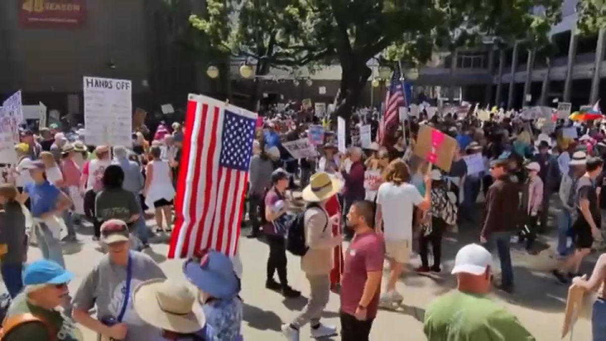 'Hands Off' rallies organize in San Diego to push against Trump Administration
