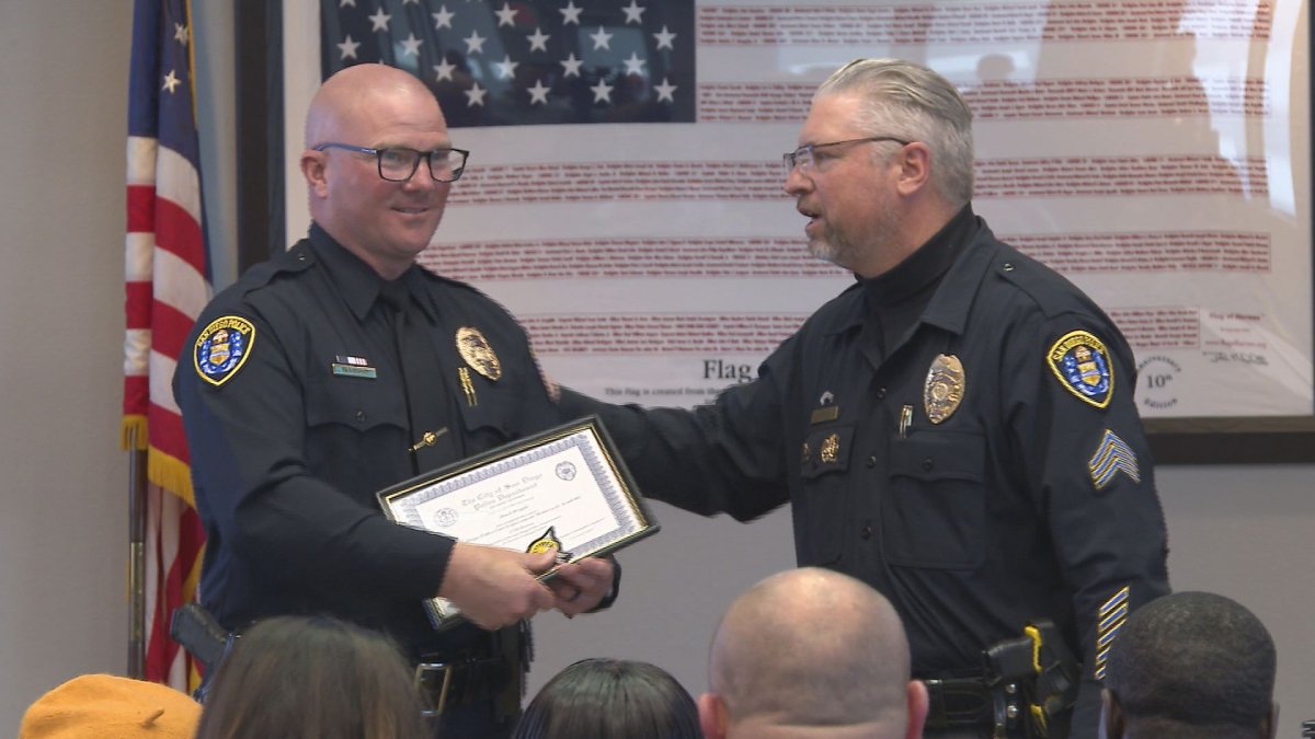 SDPD officer completes motorcycle training to become 1st rider with prosthetic leg