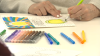San Diego volunteers make cards for cancer patients in honor of Cesar Chavez, Dolores Huerta