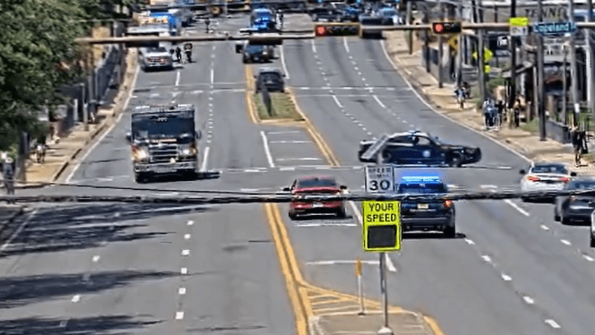 Intersection with emergency responders