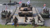 U.S. joint military exercise with South Korea in Yeoncheon-gun, South Korea.