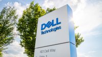 A Dell Technologies sign is seen in Round Rock, Texas, on June 2, 2023.