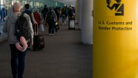 U.S. Customs and Border Protection in Newark Liberty International Airport.