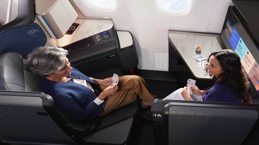 United Airlines new Polaris cabin configuration