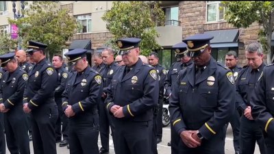 Officer killed in Clairemont pursuit crash honored at SDPD memorial