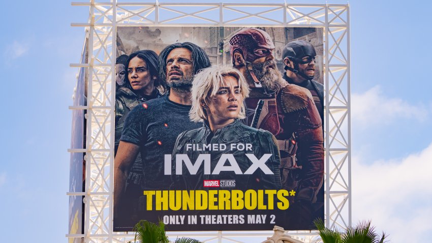 'Thuderbolts*' movie billboard