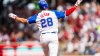 King misses start with shoulder issue, Padres lose to Braves
