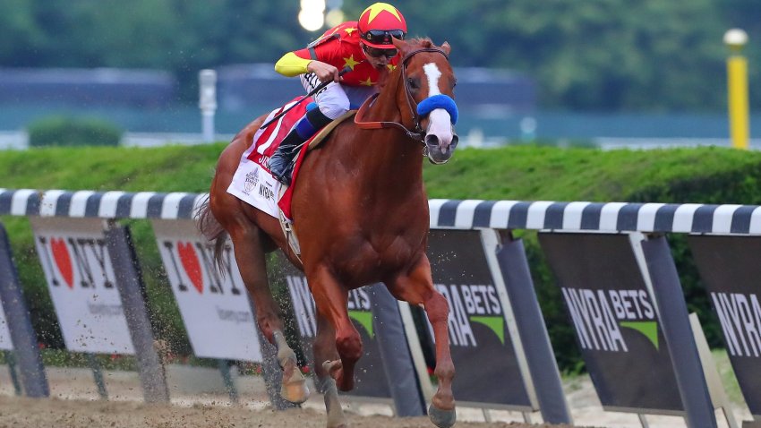 Justify races in 2018 Belmont Stakes
