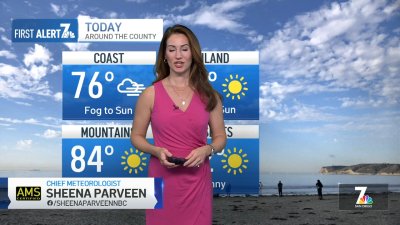 San Diego weather today: Sheena Parveen's forecast for May 9, 2025