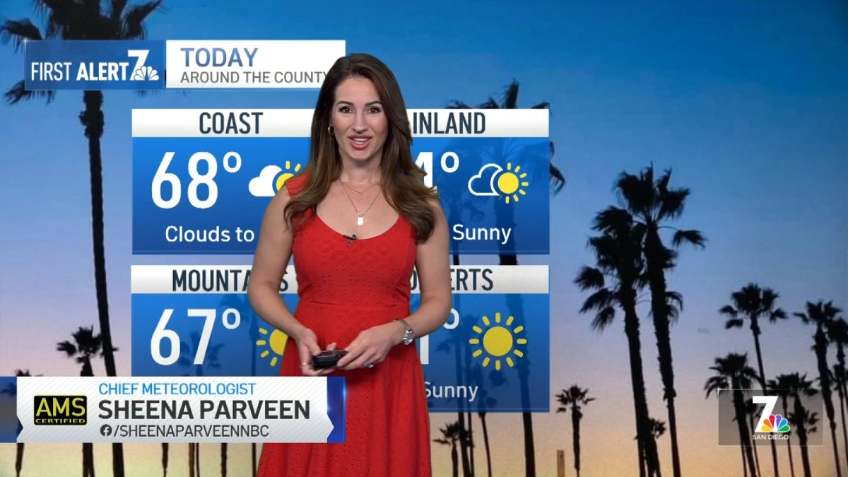San Diego weather today Sheena Parveen’s forecast for May 15, 2025