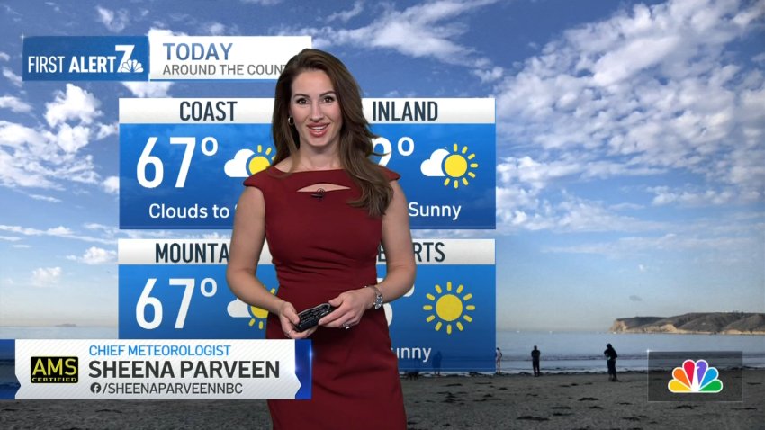 San Diego weather today: Sheena Parveen's morning forecast for May 16, 2025