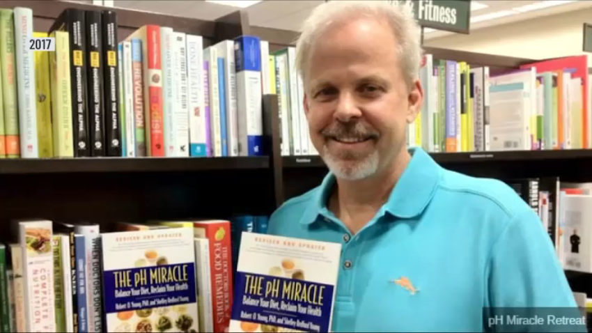 Robert Oldham Young, the author of the "pH Miracle" book series, in 2017.