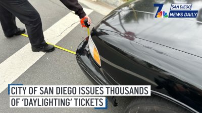 City of San Diego issues thousands of ‘daylighting' tickets | NBC San Diego News Daily