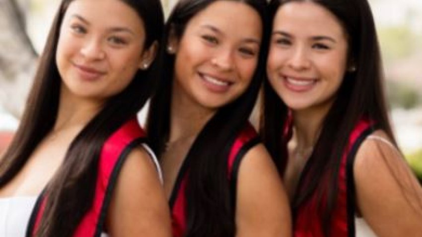 Ke'ale, Maile and Makana Young (from left)