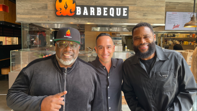 Cedric the Entertainer & Anthony Anderson bring bold BBQ flavor to LA