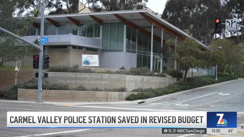 Carmel Valley police substation saved in Mayor Gloria's revised budget