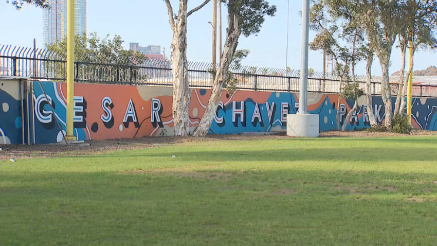 Cesar Chavez Park in Barrio Logan.