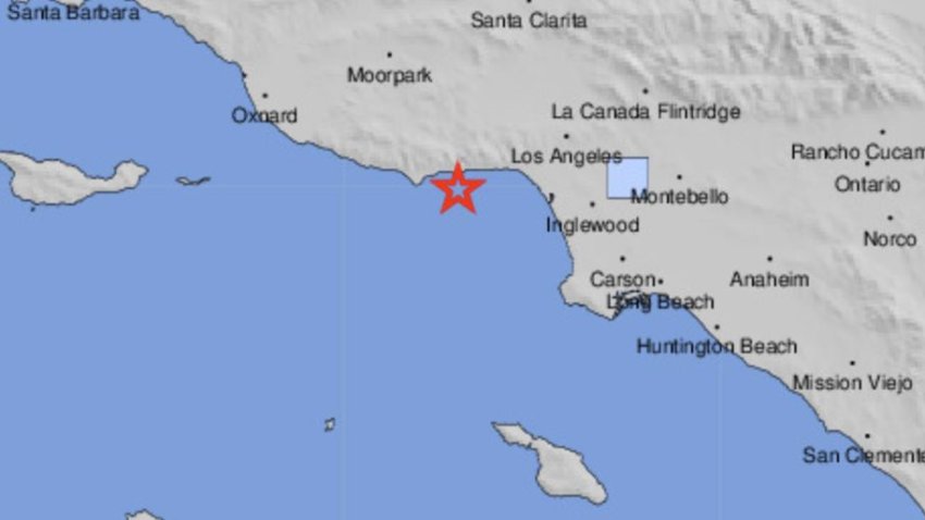 A magnitude-3.2 earthquake was reported Wednesday May 7, 2025 off Malibu.