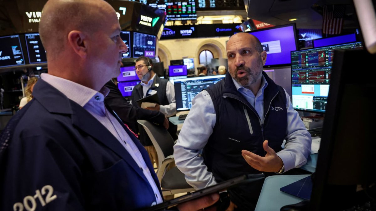 Stock futures slip, but major averages head for winning week: Live ...