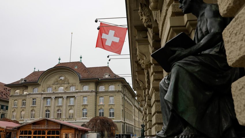 The Swiss National Bank (SNB) in Bern, Switzerland, on Thursday, Dec. 12, 2024.
