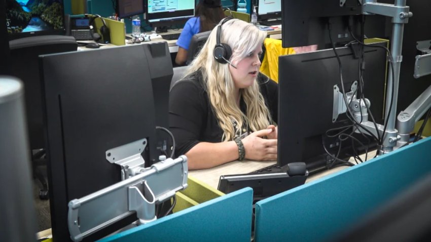 A suicide hotline operator