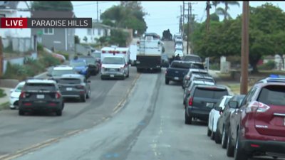 SWAT standoff underway near Paradise Hills prompting street closures