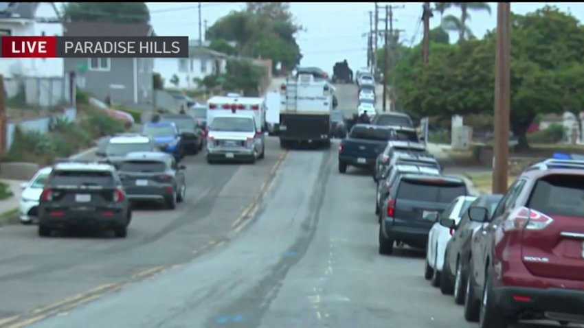 SWAT standoff underway near Paradise Hills prompting street closures