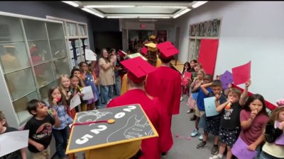 Graduating Pine Valley seniors take a trip back to where their education began