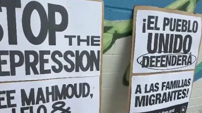 Dozens rally against ICE raids in South Park