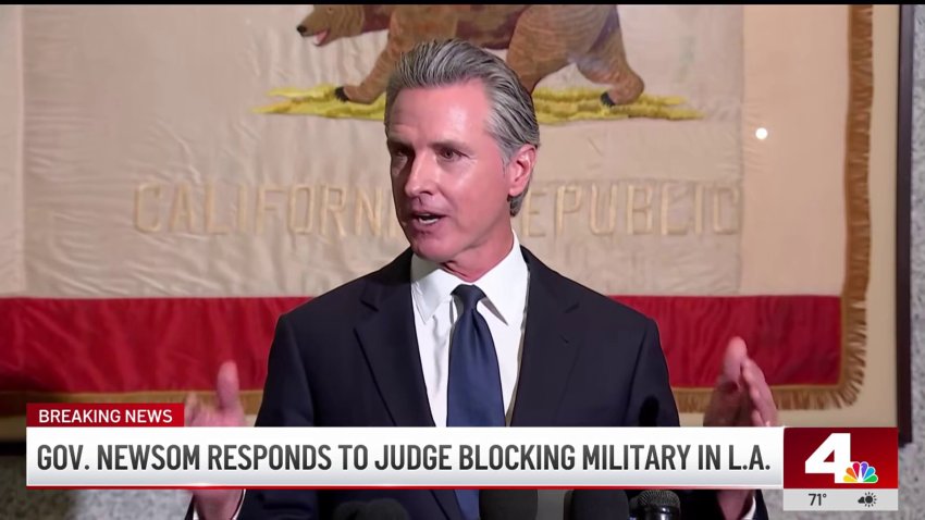 Trump illegally deployed National Guard to LA, judge rules