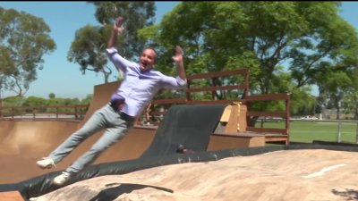 From newbies to Olympians, YMCA's new skate and bike park opens for everyone
