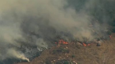 2nd brush fire near Lakeside burns 20 acres; evacuations ordered