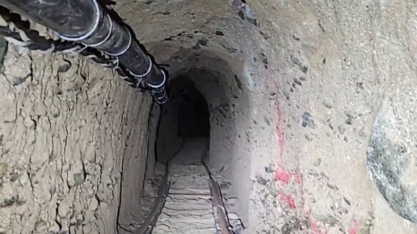 U.S. Border Patrol uncover drug-smuggling tunnel from Tijuana to San Diego