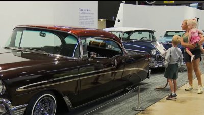 Exhibit at the San Diego Automotive Museum highlights the artistry of lowriders