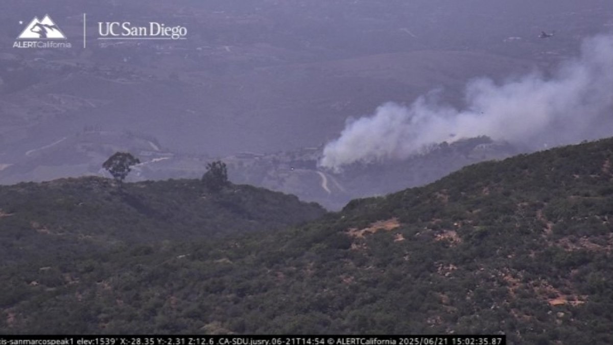Brush fire prompts evacuation warnings in Bonsall – NBC 7 San Diego