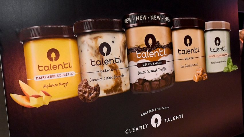 File – Talenti display is seen at Cocktails with the SAG Awards at The Shrine Auditorium on Jan. 16, 2020 in Los Angeles, California.